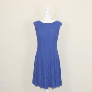 Ralph Lauren Sleeveless Lace A-line Dress